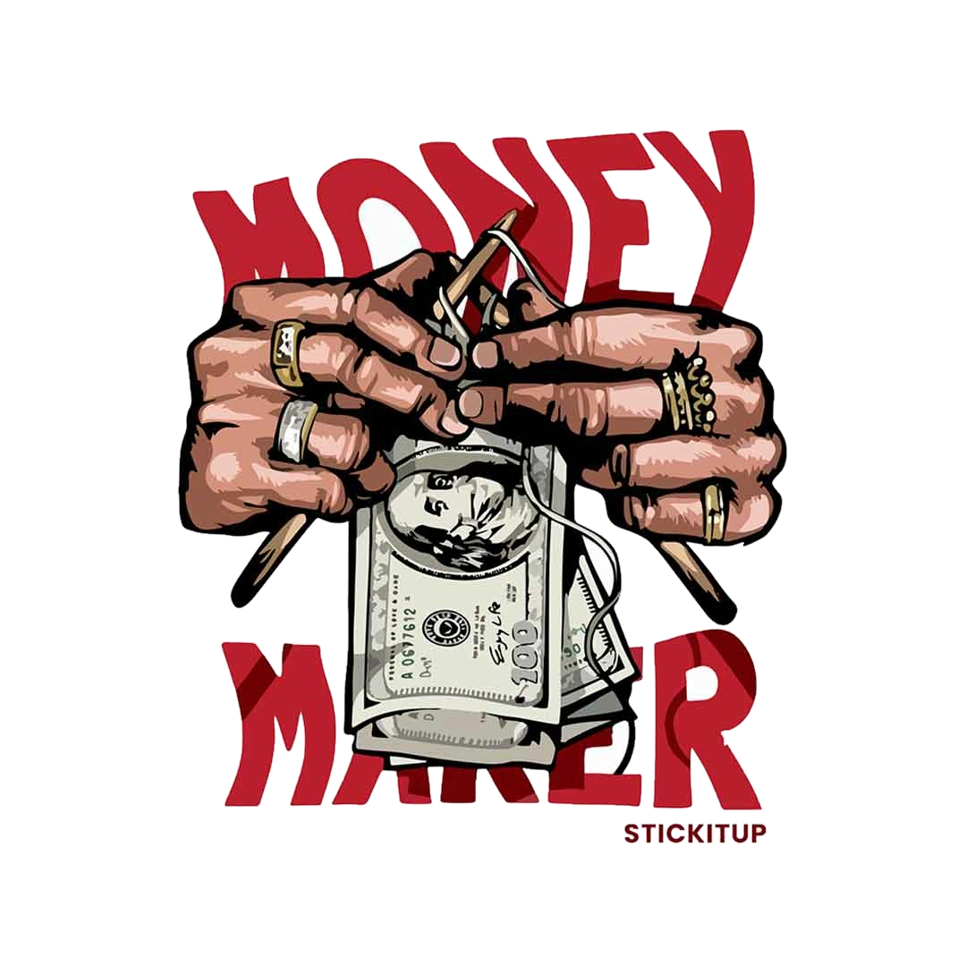 Money Maker Sticker
